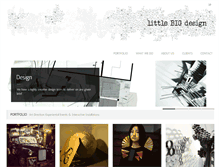 Tablet Screenshot of littlebigdesign.org